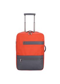Samsonite, Damen Trolley 'Zigo 2-Rollen Kabinentrolley 55 cm Laptopfach', Dunkelgrau / Neonorange