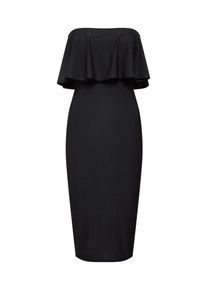 Missguided, Damen Kleid 'BANDEAU FRILL', Schwarz