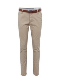 Review, Herren Chino 'STR BELT', Ecru