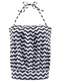 Lascana, Damen Tankini-Top, Schwarz / Wei&szlig;