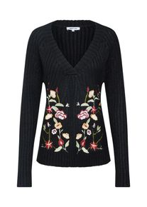 ABOUT YOU, Damen Pullover 'Jolina', Gelb / Gr&uuml;n / Rot / Schwarz