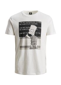 Jack & Jones JACK & JONES, Herren T-Shirt, Grau / Basaltgrau / Weiß