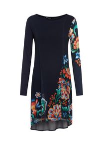 Desigual, Damen Kleid 'VEST_UTHA', Mischfarben / Schwarz