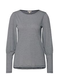 Esprit, Damen Shirt 'Y/D Stripe Tee', Navy
