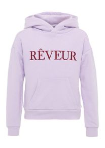 name it, M&auml;dchen Sweatshirt, Mauve / Feuerrot