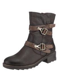 Marco Tozzi, Damen Stiefeletten, Braun / Dunkelbraun