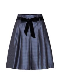 Esprit Collection, Damen Rock, Hellblau / Schwarz