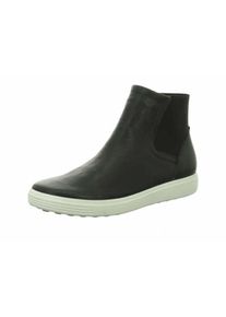 Ecco, Damen Stiefel, Schwarz / Weiß