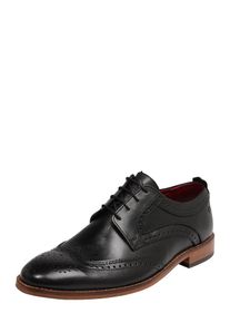 Base London, Herren Schn&uuml;rschuh 'MOTIF', Schwarz