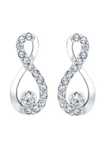 Elli, Damen Ohrringe, Silber / Transparent