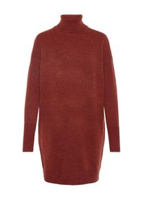 Véro Moda VERO MODA, Damen Kleid 'BRILLIANT', Rostrot