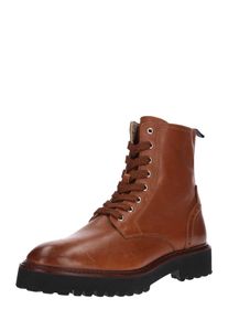 Marc O'Polo Marc O'Polo, Damen Schn&uuml;rstiefelette, Hellbeige / Rostbraun / Schwarz