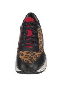 Bullboxer, Damen Sneakers, Braun / Rot / Schwarz