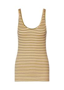 Noisy may, Damen Top 'NMELSE S/L TOP', Gelb / Schwarz