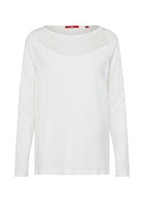 s.Oliver RED LABEL, Damen Shirt, Creme