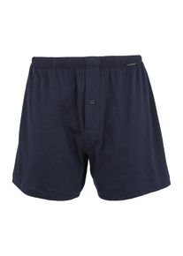 Schiesser, Herren Boxershorts mit Eingriff, Dunkelblau