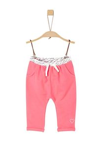 s.Oliver Junior, Mädchen Sweathose, Grau / Pink / Weiß