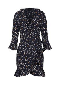 boohoo, Damen Kleid 'Bethany Floral', Creme / Nachtblau