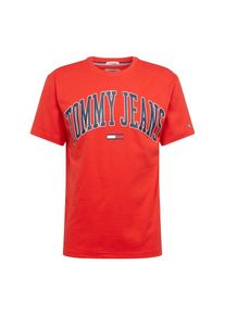 Tommy Jeans, Herren Shirt, Dunkelblau / Rot