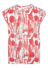 name it, M&auml;dchen T-Shirt, Rot / Wei&szlig;