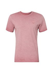 Tom Tailor, Herren T-Shirt, Pastellrot