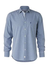 Marc O'Polo Marc O'Polo, Herren Hemd, Navy / Wei&szlig;