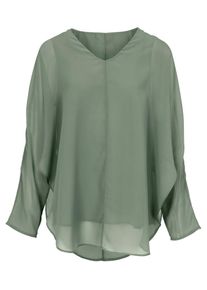 Heine, Damen Bluse, Oliv