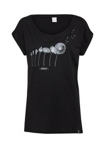 Iriedaily, Damen T-Shirt 'Evolution', Schwarz / Weiß