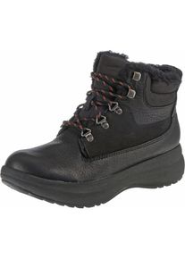 Clarks, Damen Winterstiefeletten 'Un Orbit Lace', Schwarz