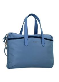 Samsonite, Herren 'Nefti' Businesstasche 36 cm Laptopfach, Nachtblau / Blue Denim