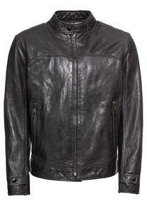 JOOP!, Herren Lederjacke 'Cleary', Dunkelgrau