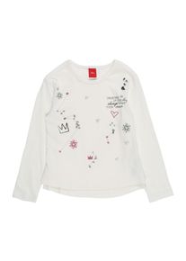 s.Oliver Junior, Mädchen Shirt, Weiß