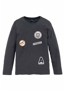 Arizona, Langarmshirt, Anthrazit