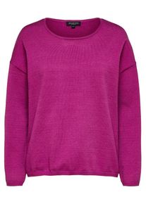 Selected Femme, Damen Pullover, Neonlila