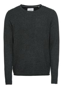 EDC by Esprit, Herren Pullover 'basic cnk', Dunkelgrau