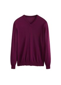 Mango Man, Herren Pullover 'Willyv', Weinrot