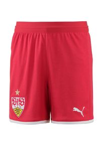 Puma, 'VfB Stuttgart 18/19' Ausw&auml;rts Fu&szlig;ballshorts, Rot / Offwhite