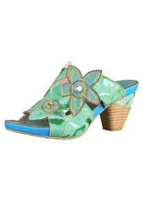 Laura Vita, Damen Pantoletten, Blau