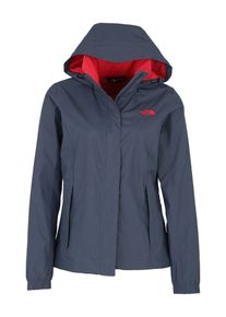 The North Face, Damen Outdoorjacke 'Resolve', Taubenblau / Hellrot