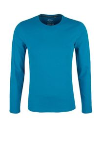 s.Oliver RED LABEL, Herren Langarmshirt, Himmelblau