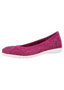 Caprice, Damen Ballerina, Fuchsia