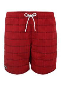 Lacoste, Herren Badehose 'MAILLOT DE BAIN', Rot
