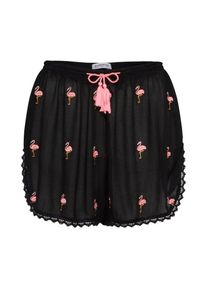 Glamorous, Damen Shorts 'IN1070', Pink / Schwarz