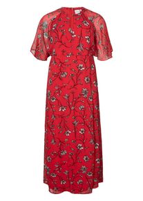 JUNAROSE, Damen Kleid, Rot