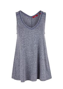 s.Oliver RED LABEL, Damen Tanktop, Blaumeliert