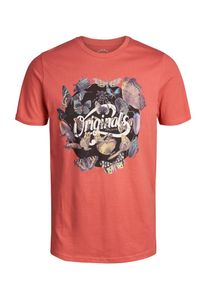 Jack & Jones JACK & JONES, Herren T-Shirt, Mischfarben / Rot