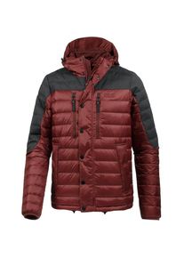 Jack Wolfskin, Herren Daunenjacke 'Richmond', Weinrot / Schwarz