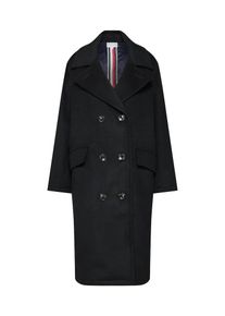 Tommy Hilfiger, Damen Mantel 'CANDICE WOOL BL', Schwarz