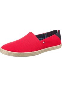Tommy Hilfiger, Herren Slipper, Dunkelblau / Rot