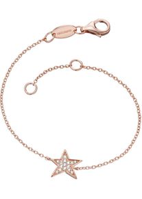 Engelsrufer, Damen Armband mit Zirkonia, 'Stern, Lil', ERB-LILSTAR-ZI-R', Rosegold